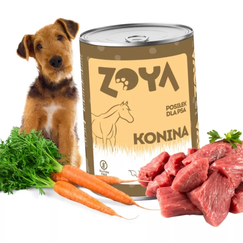 ZOYA Koń - mokra karma dla psa - 400g