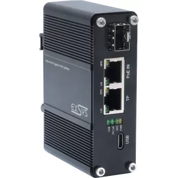 Rozdzielacz PoE Exsys EX-60328, wyjście 12V 1A dla urządzeń bez PoE