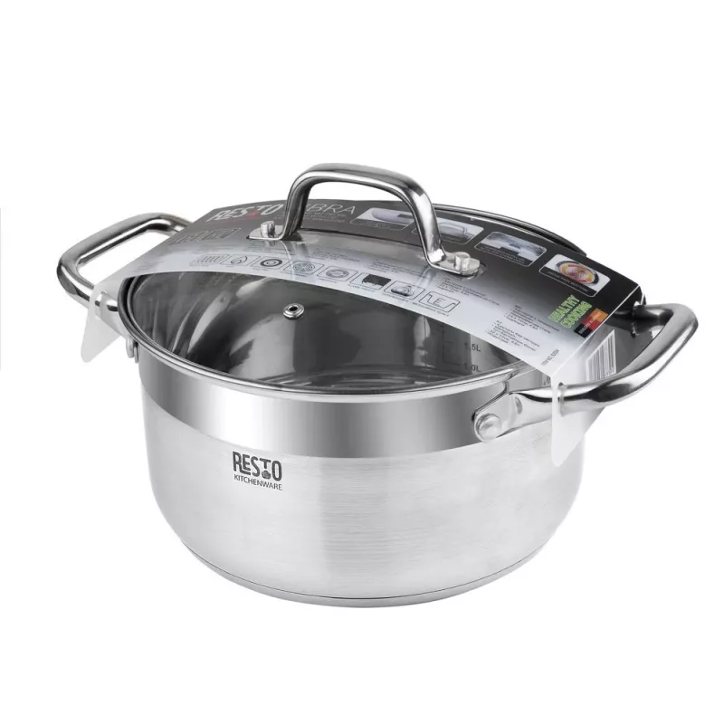 Resto Kitchenware Libra 4,6 l Okrągły Stal nierdzewna