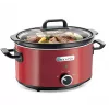 Slow Cooker Crock-Pot SCV400RD 3.5 L ceramiczna wyjmowana misa, szklana pokrywka, 2 poziomy temperatury
