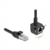 Kabel sieciowy DeLOCK 81040 RJ-45 Cat6 0.25 m Czarny