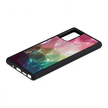Etui ochronne iKins do Samsung Galaxy Note 20 — czarny kwiat wodny