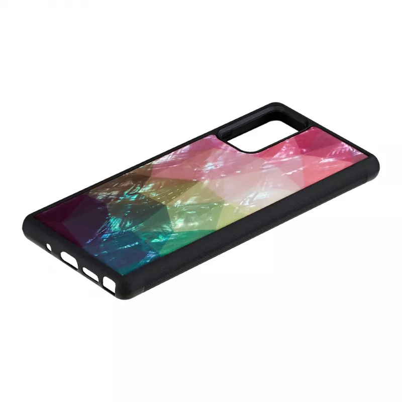 Etui ochronne iKins do Samsung Galaxy Note 20 — czarny kwiat wodny