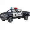 Zabawkowy radiowóz terenowy BRUDER RAM 2500 Police 02505 – model w skali, pojazd do zabawy