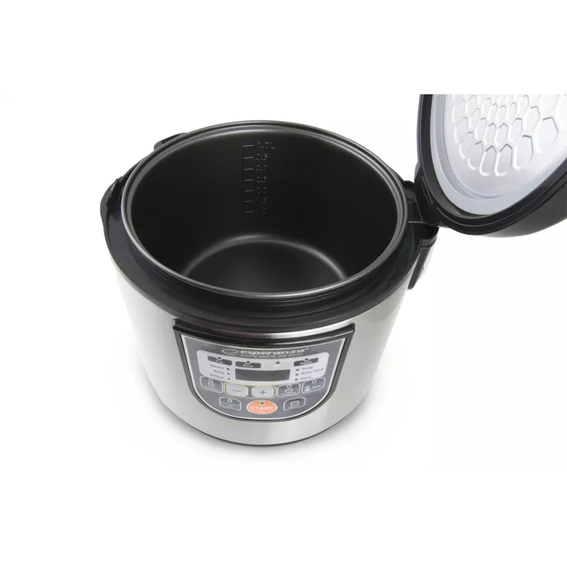 Multicooker ESPERANZA EKG011, pojemność 5 L, 860 W, czarny/stal nierdzewna