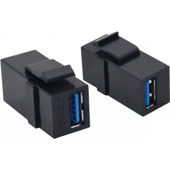 VALUE Moduł Keystone USB 3.0, czarny (25.99.8207)
