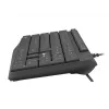 Przewodowa klawiatura pełnowymiarowa NATEC NAUTILUS NKL-1950 — USB, QWERTY US International, 105 klawiszy, czarna