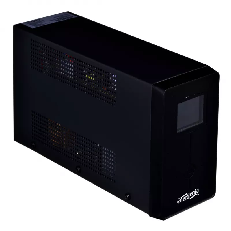 Zasilacz awaryjny ENERGENIE EG-UPS-031 Line-Interactive 0,65 kVA 390 W 2x gniazda C13, 7 Ah VRLA