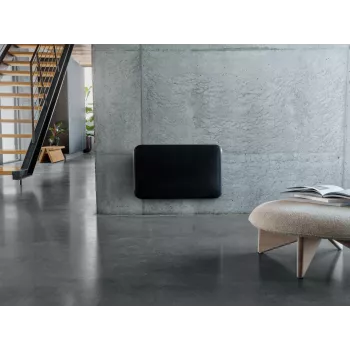 Mill Invisible Smart WiFi Panel Heater | PA700WIFI4B | Grzejnik panelowy | 700 W | Do pomieszczeń do 9-12 m² | Czarny | IPX4