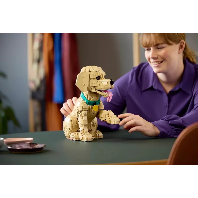 LEGO ICONS 11384 Szczeniak Golden Retriever