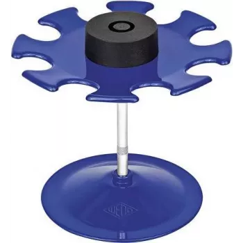 Podstawka na stemple WEDO 64 803 niebieska metalowa 100 mm na 8 stempli