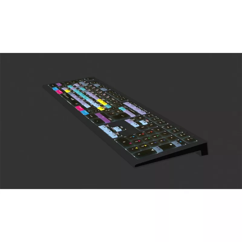 Logickeyboard ASTRA 2 Klawiatura USB AZERTY Angielska Czarna (LKB-RESB-A2M-FR)