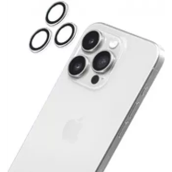 Ochrona pierścienia aparatu LAUT PRIME GLASS dla iPhone 16 Pro / iPhone 16 Pro Max, przezroczysta, szkło hartowane
