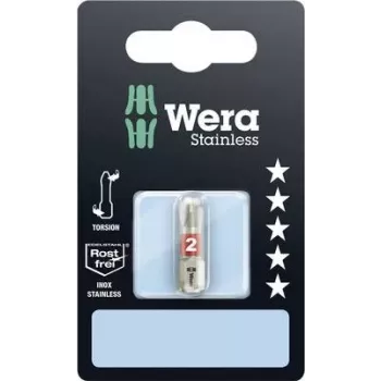 Wera Końcówka Phillips PH 2 3851/1 TS SB SiS Stal nierdzewna D 6.3 1 szt. (05073611001)