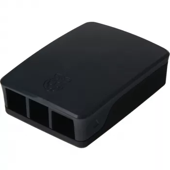 Oryginalna obudowa Raspberry do 4B czarno-szara (RPI4 CASE BLK/GRY)