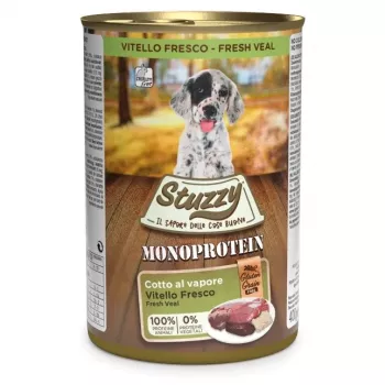 STUZZY Monoprotein Puppy Veal - mokra karma dla szczeniąt - 400g