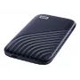 WD My Passport SSD WDBAGF0020BBL - SSD - verschlüsselt - 2 TB - extern (tragbar) - USB 3.2 Gen 2 (USB-C Steckverbinder) - 256-Bit-AES - Mitternachtsbl