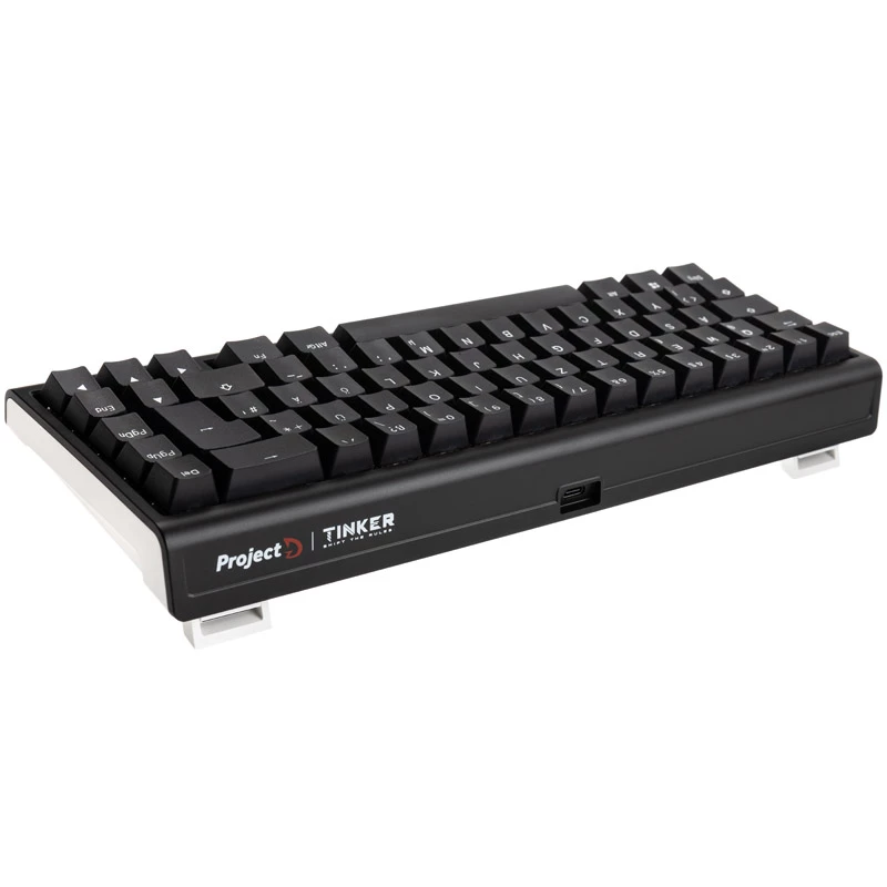 Klawiatura gamingowa Ducky Tinker 65 RGB - MX-niebieski (ISO-DE)