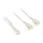 Kabel rozdzielacz PWM wentylatora Kolink PGW-AC-KOL-159 35 cm w oplocie biały, 1-do-2 złącza PWM