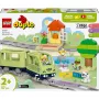 Zestaw kolejowy LEGO DUPLO Interaktywna Kolej Przygód 10427, 57 elementów, 2 figurki DUPLO, dla dzieci od 2 lat