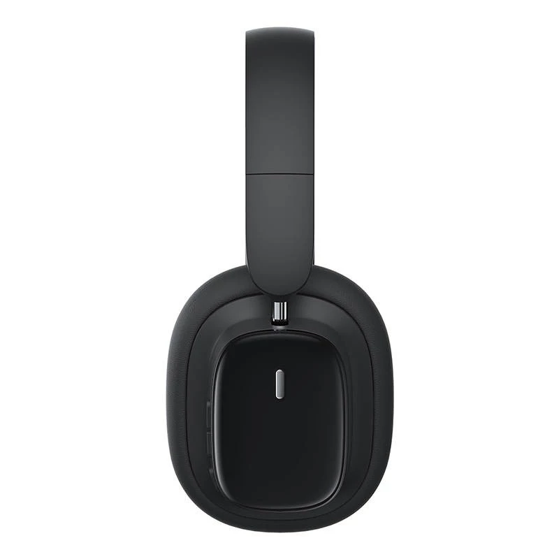 Baseus Bowie H1i Zestaw słuchawkowy Bezprzewodowy pałąk na głowę Połączenia/Muzyka USB Typu C Bluetooth Czarny