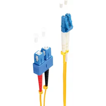 shiverpeaks BS77809 Kabel światłowodowy 2 m LC SC OS1/OS2 Żółty (BS77809)