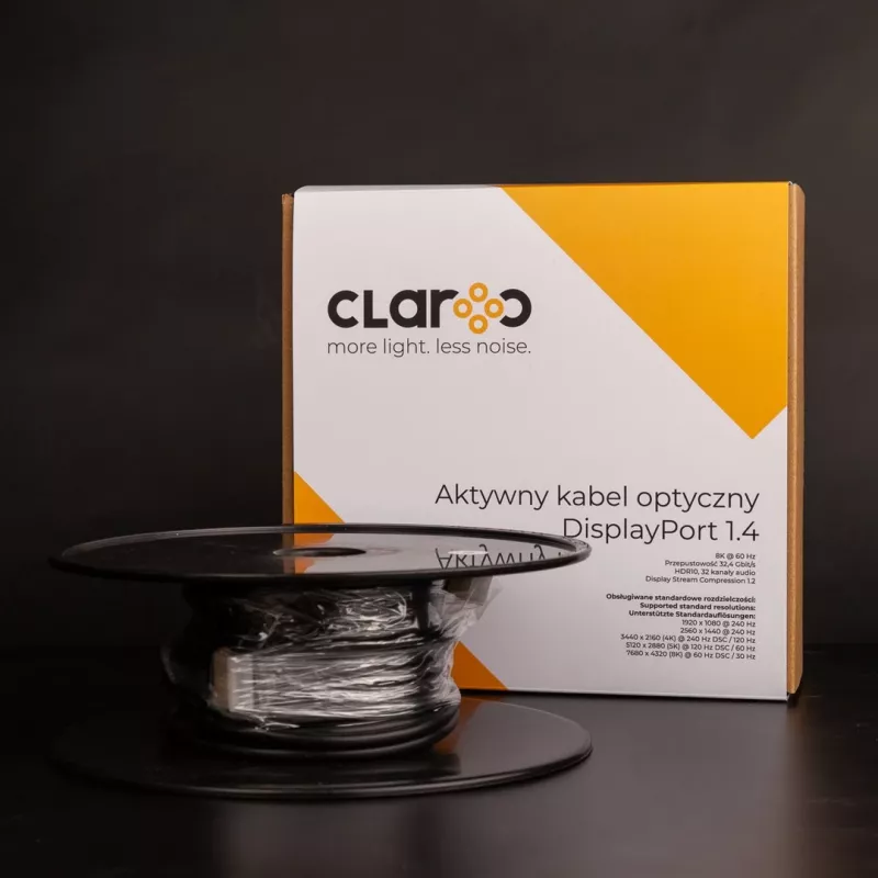 Kabel DisplayPort 1.4 Claroc CLAROC-DP-14-30M 30 m 8K