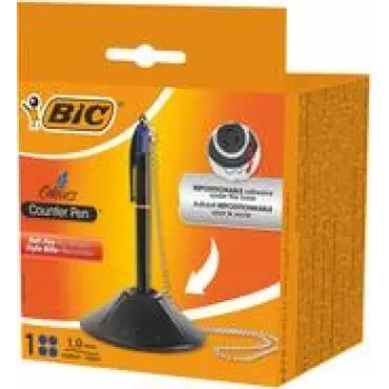 Długopis automatyczny BIC 527507 niebieski średni 1 szt. czarny