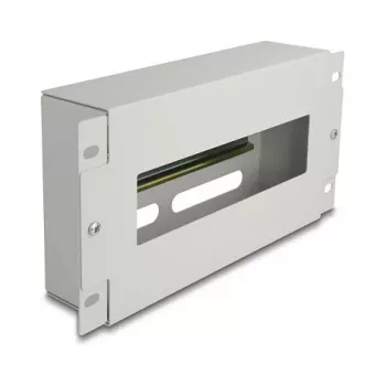 Listwa zaślepiająca DELOCK 67319 do szafy rack, obudowa metalowa szara, 1 szt.