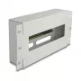 Listwa zaślepiająca DELOCK 67319 do szafy rack, obudowa metalowa szara, 1 szt.