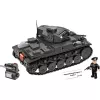Zestaw konstrukcyjny Cobi Panzerkampfwagen II Ausf. F — 813 elementów, czarny, wiek 9+