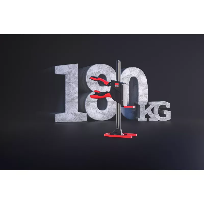 jednoręczne narzędzie montażowe BEYCEPS BEY23, zacisk czarny/czerwony, do 180 kg siły podnoszenia, zaciskanie i rozprężanie
