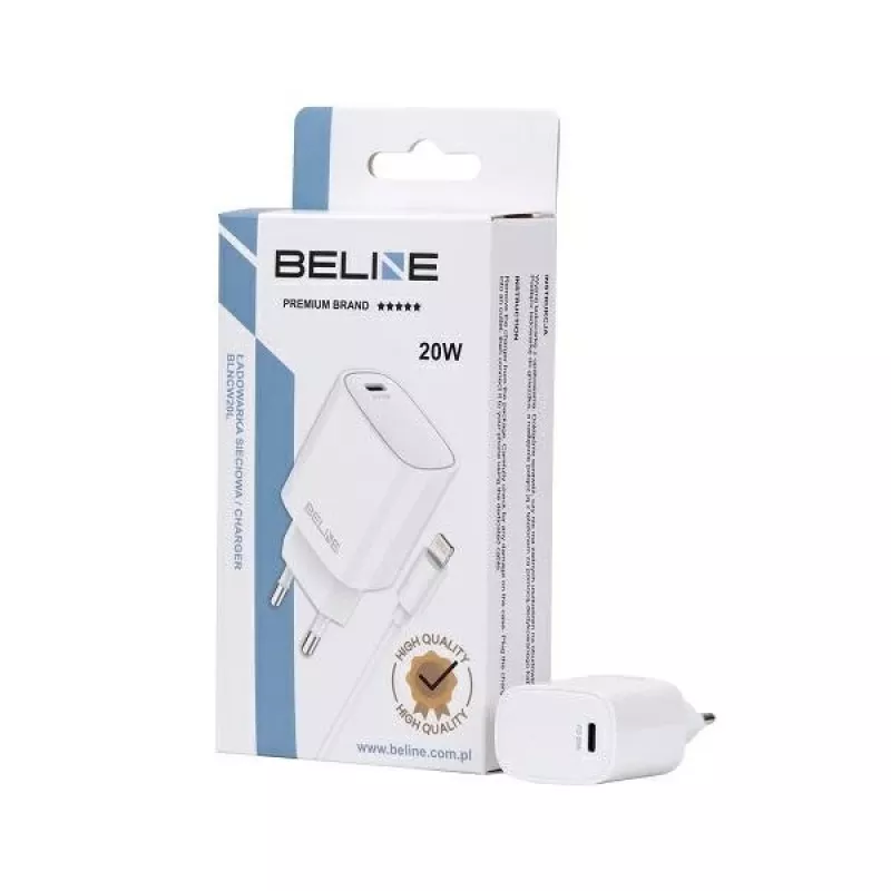 Ładowarka Beline Beli02163 20W USB-C z kablem Lightning