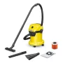 Odkurzacz do czyszczenia na mokro i sucho Karcher WD 3 V-17/4/35, 17 l, 1000 W, 4,5 kg, 4 koła, wąż 3,5 m