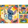 Puzzle dla dzieci Ravensburger Disney Stitch — 3 x 49 elementów, odpowiednie dla dzieci