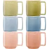 Zestaw 6 ceramicznych kubków Staub Multicolor 350 ml – 6×350 ml kubków ceramicznych