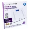 Waga osobista Esperanza EBS016W Square White Elektroniczna waga osobista