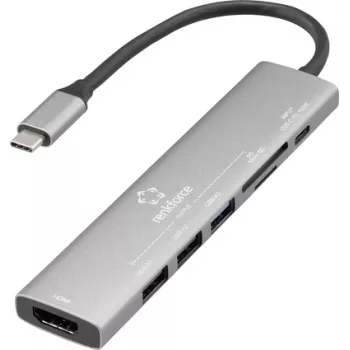 Renkforce Stacja dokująca USB-C RF-DKS-907 Uniwersalna (RF-6797970)