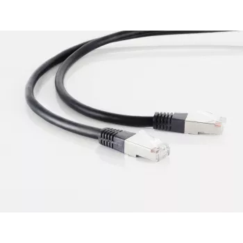 shiverpeaks ®-BASIC-S--Kabel sieciowy-kabel krosowy, kat. 6, S/FTP, PIMF, bezhalogenowy, czarny, 15m (BS75725-HS)