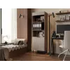 Cama 3 ALMERA Regał 60x42x185 orzech/kaszmir