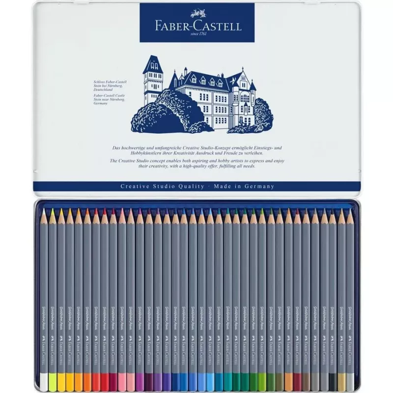 Kolorowe kredki Faber-Castell Goldfaber Aqua 36 szt.