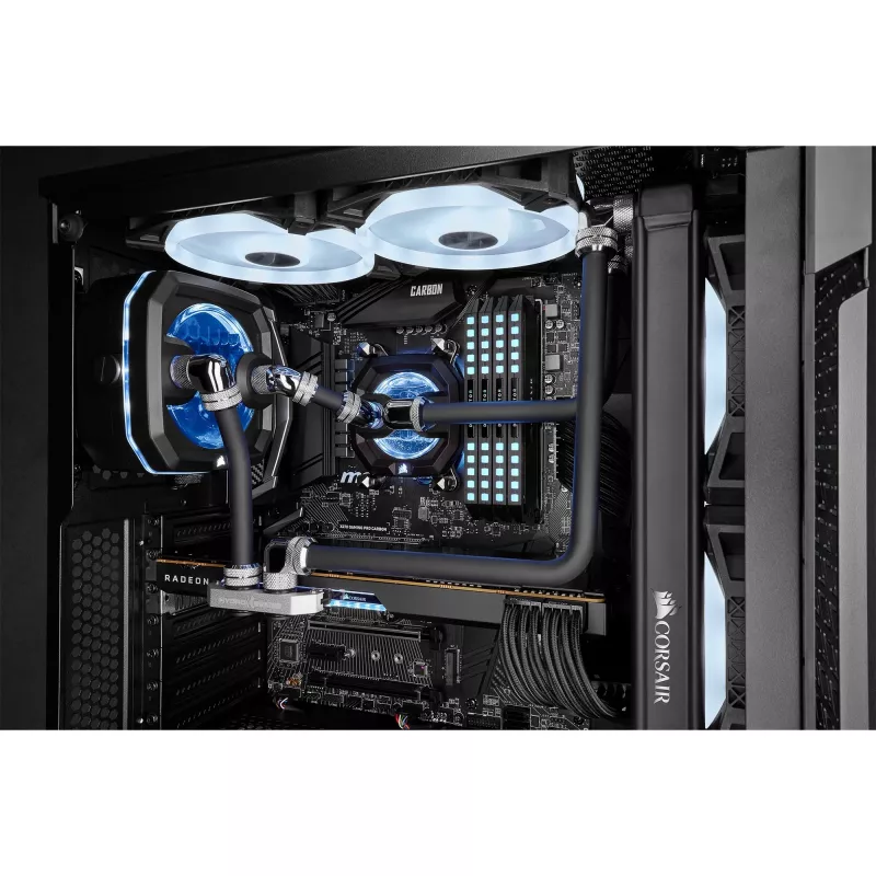 Corsair CX-9059008-WW Computer Kühlkomponente Kühlmittelrohr 3 Stück(e) Schwarz (CX-9059008-WW)