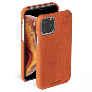 Ochronna obudowa telefonu Krusell Birka dla Apple iPhone 11 Pro Max — rdzawy kolor