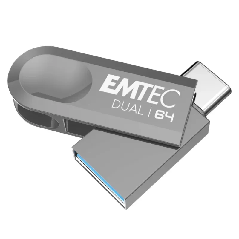 Pamięć USB Emtec 64 GB USB Typ-A USB Typ-C D280