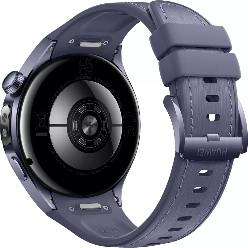 Watch 5 46mm (Rates-L39L), Smartwatch Szary/Fioletowy, Pasek kompozytowy w kolorze szaro-fioletowym, Obudowa z tytanu