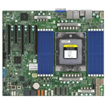 Supermicro - Płyta główna MBD-H13SSL-N-B, AMD, Socket SP5, AMD EPYC 9004, Socket SP5, DDR5-SDRAM, maks. 3 TB DDR5 DIMM SATA 6 GB/s grafika USB 3.1 USB 3.0 USB 3.0 RJ-45 VGA PCI-Express