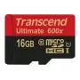 Transcend microSDHC MLC 16GB Class 10 UHS-I 600x + adapter SD