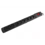 Listwa przeciwprzepięciowa Armac M9/15/CZ czarna 9 gniazd AC 250V 1.5m