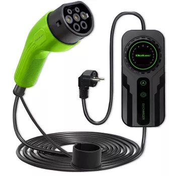 Mobilna ładowarka EV QOLTEC 52468 Type 2, 3,5 kW, 16 A, kabel 5 m, IP65
