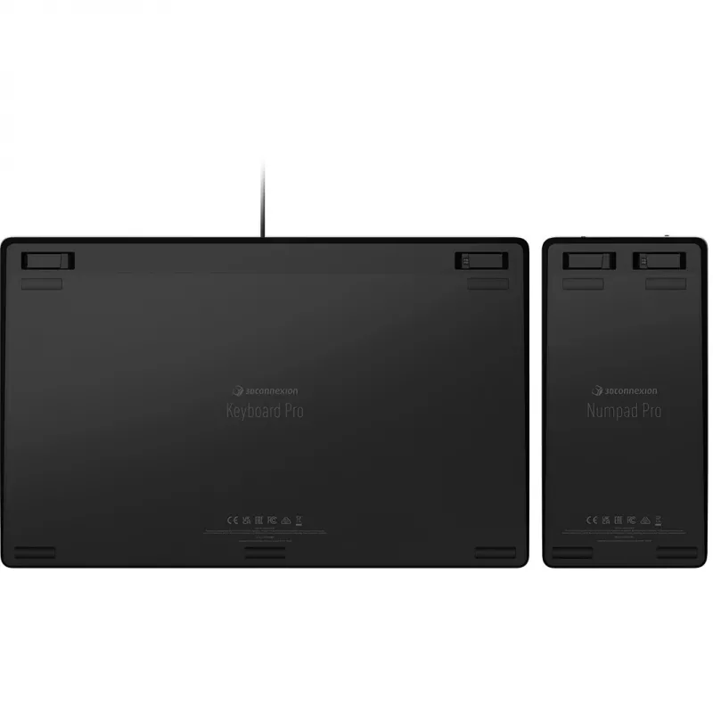 3Dconnexion Keyboard Pro z Numpadem - Klawiatura i blok numeryczny - USB - QWERTZ - niemiecki (3DX-700091)